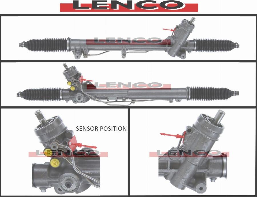 Lenco SGA749L - Рулевой механизм, рейка unicars.by