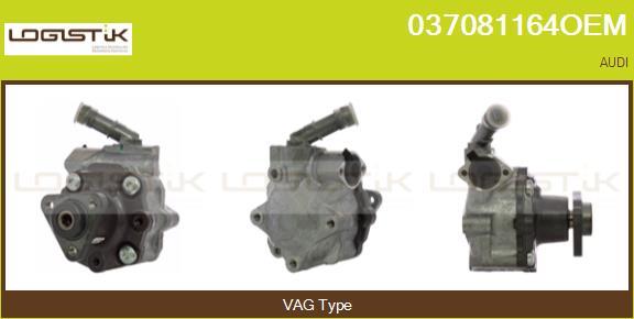 LGK 037081164OEM - Гидравлический насос, рулевое управление, ГУР unicars.by