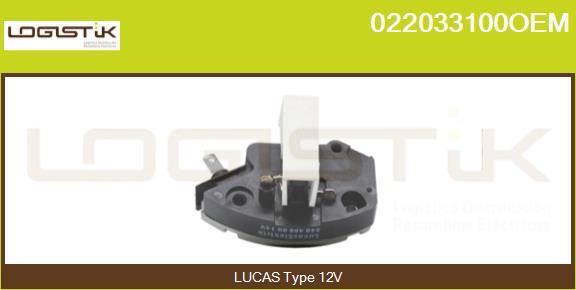 LGK 022033100OEM - Регулятор напряжения, генератор unicars.by