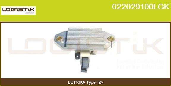 LGK 022029100LGK - Регулятор напряжения, генератор unicars.by