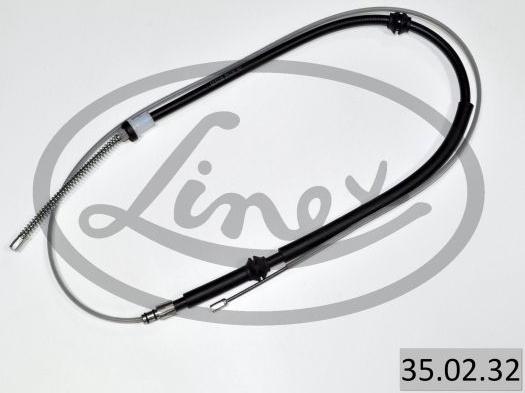 Linex 35.02.32 - Тросик, cтояночный тормоз unicars.by