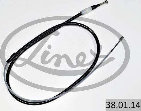 Linex 38.01.14 - Тросик, cтояночный тормоз unicars.by