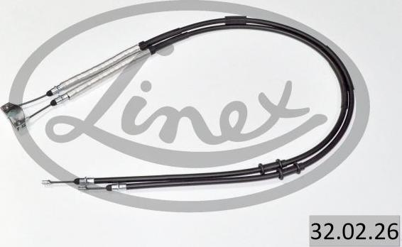 Linex 32.02.26 - Тросик, cтояночный тормоз unicars.by