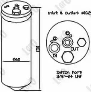 Loro 035-021-0002 - Осушитель, кондиционер unicars.by