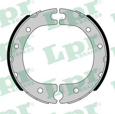 LPR 08860 - Комплект тормозов, ручник, парковка unicars.by