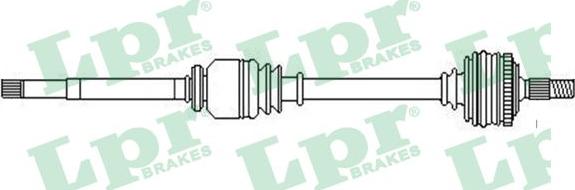 LPR DS52445 - Приводной вал unicars.by