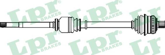 LPR DS52562 - Приводной вал unicars.by