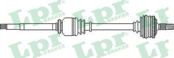 LPR DS52221 - Приводной вал unicars.by