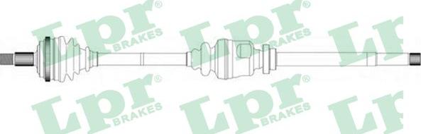 LPR DS16093 - Приводной вал unicars.by