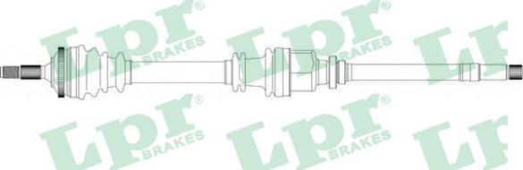 LPR DS38138 - Приводной вал unicars.by