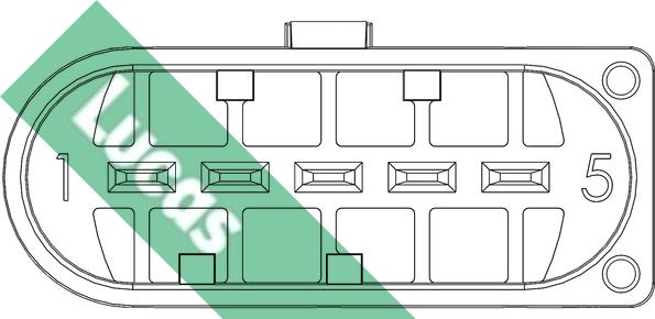 LUCAS FDM5035 - Датчик потока, массы воздуха unicars.by