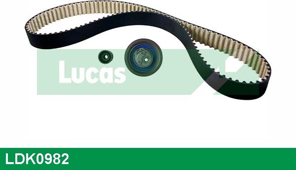 LUCAS LDK0982 - Комплект зубчатого ремня ГРМ unicars.by