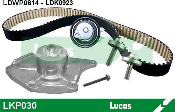 LUCAS LKP030 - Водяной насос + комплект зубчатого ремня ГРМ unicars.by