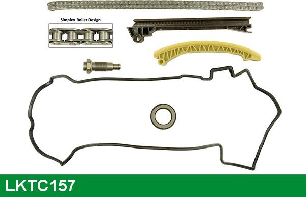 LUCAS LKTC157 - Комплект цепи привода распредвала unicars.by