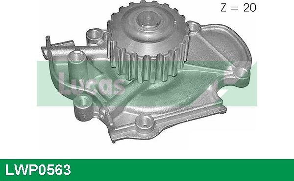 LUCAS LWP0563 - Водяной насос unicars.by