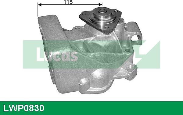 LUCAS LWP0830 - Водяной насос unicars.by