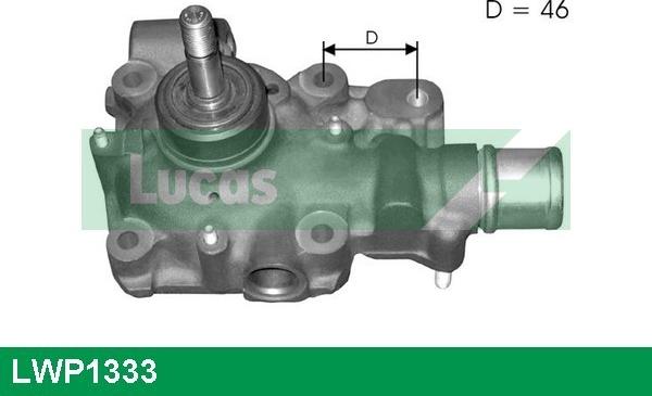 LUCAS LWP1333 - Водяной насос unicars.by