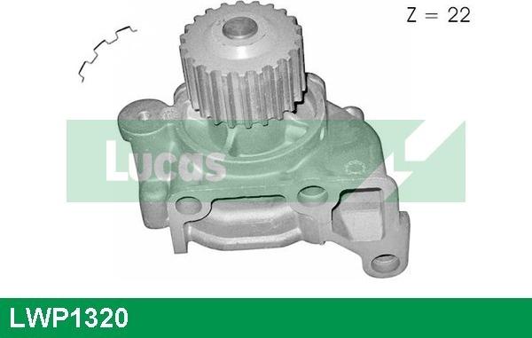 LUCAS LWP1320 - Водяной насос unicars.by