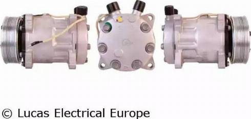 Lucas Electrical ACP945 - Компрессор кондиционера unicars.by