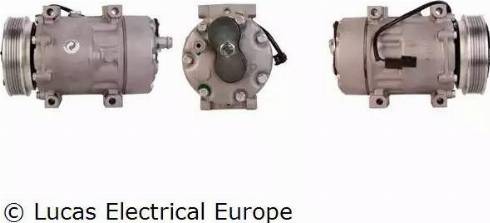 Lucas Electrical ACP410 - Компрессор кондиционера unicars.by