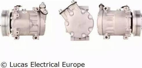 Lucas Electrical ACP411 - Компрессор кондиционера unicars.by