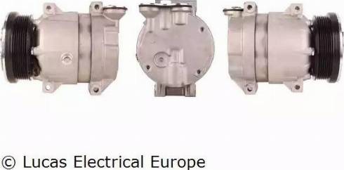 Lucas Electrical ACP480 - Компрессор кондиционера unicars.by