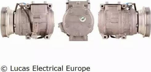 Lucas Electrical ACP487 - Компрессор кондиционера unicars.by