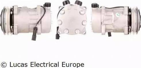 Lucas Electrical ACP427 - Компрессор кондиционера unicars.by