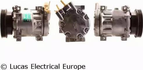 Lucas Electrical ACP596 - Компрессор кондиционера unicars.by