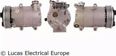 Lucas Electrical ACP549 - Компрессор кондиционера unicars.by