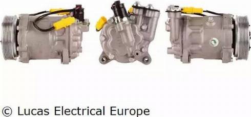 Lucas Electrical ACP546 - Компрессор кондиционера unicars.by