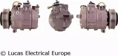 Lucas Electrical ACP551 - Компрессор кондиционера unicars.by