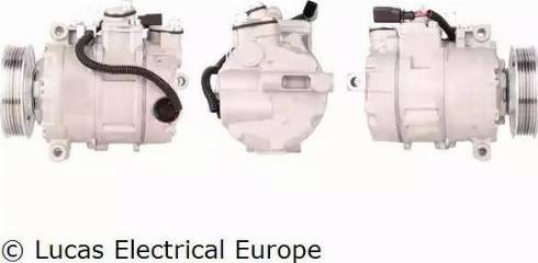 Lucas Electrical ACP501 - Компрессор кондиционера unicars.by