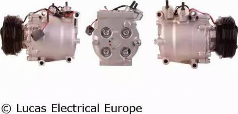 Lucas Electrical ACP525 - Компрессор кондиционера unicars.by