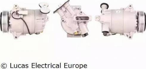 Lucas Electrical ACP523 - Компрессор кондиционера unicars.by