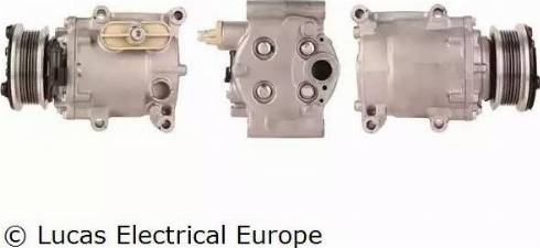 Lucas Electrical ACP577 - Компрессор кондиционера unicars.by