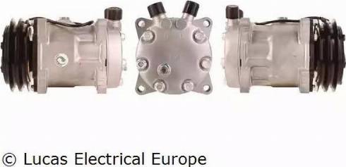 Lucas Electrical ACP695 - Компрессор кондиционера unicars.by