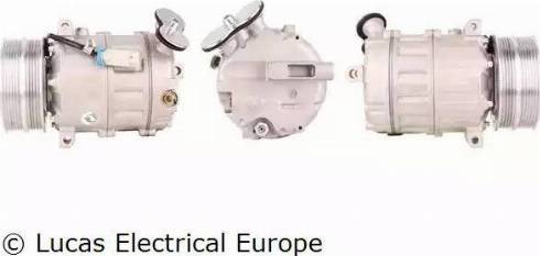 Lucas Electrical ACP691 - Компрессор кондиционера unicars.by