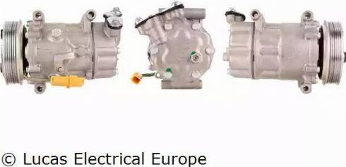 Lucas Electrical ACP697 - Компрессор кондиционера unicars.by