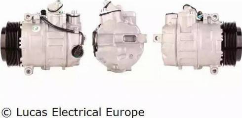 Lucas Electrical ACP655 - Компрессор кондиционера unicars.by