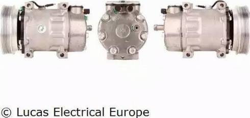 Lucas Electrical ACP663 - Компрессор кондиционера unicars.by