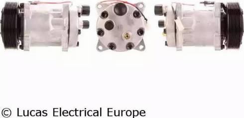 Lucas Electrical ACP662 - Компрессор кондиционера unicars.by