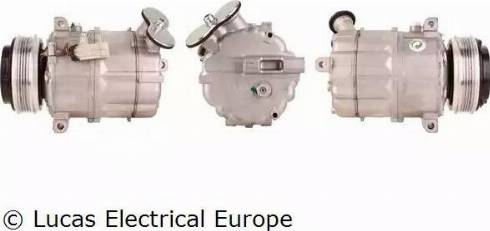 Lucas Electrical ACP667 - Компрессор кондиционера unicars.by