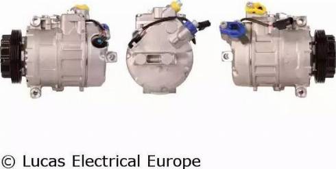 Lucas Electrical ACP607 - Компрессор кондиционера unicars.by