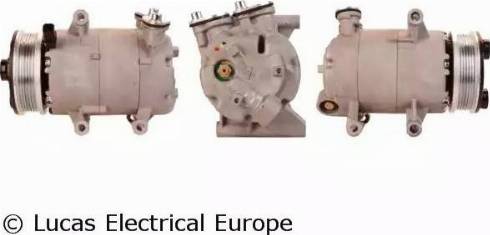 Lucas Electrical ACP683 - Компрессор кондиционера unicars.by