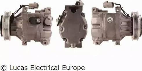 Lucas Electrical ACP635 - Компрессор кондиционера unicars.by