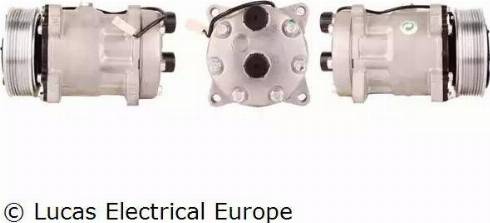 Lucas Electrical ACP623 - Компрессор кондиционера unicars.by