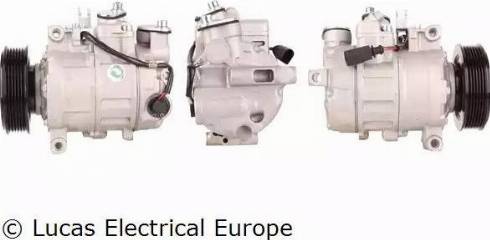 Lucas Electrical ACP670 - Компрессор кондиционера unicars.by