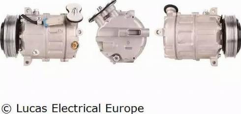 Lucas Electrical ACP678 - Компрессор кондиционера unicars.by