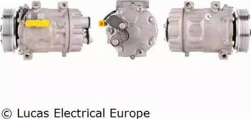 Lucas Electrical ACP672 - Компрессор кондиционера unicars.by